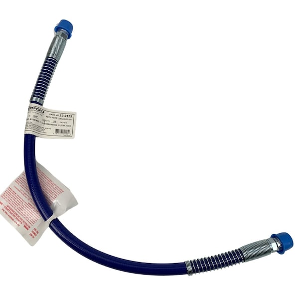 Bedford Precision Return Hose, 29inx3/8in, Replacement for GM5000 and Ultra 1500 220-849